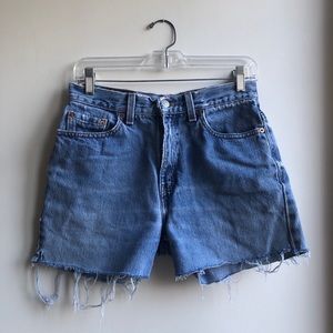 Levi’s Denim Cut off Shorts